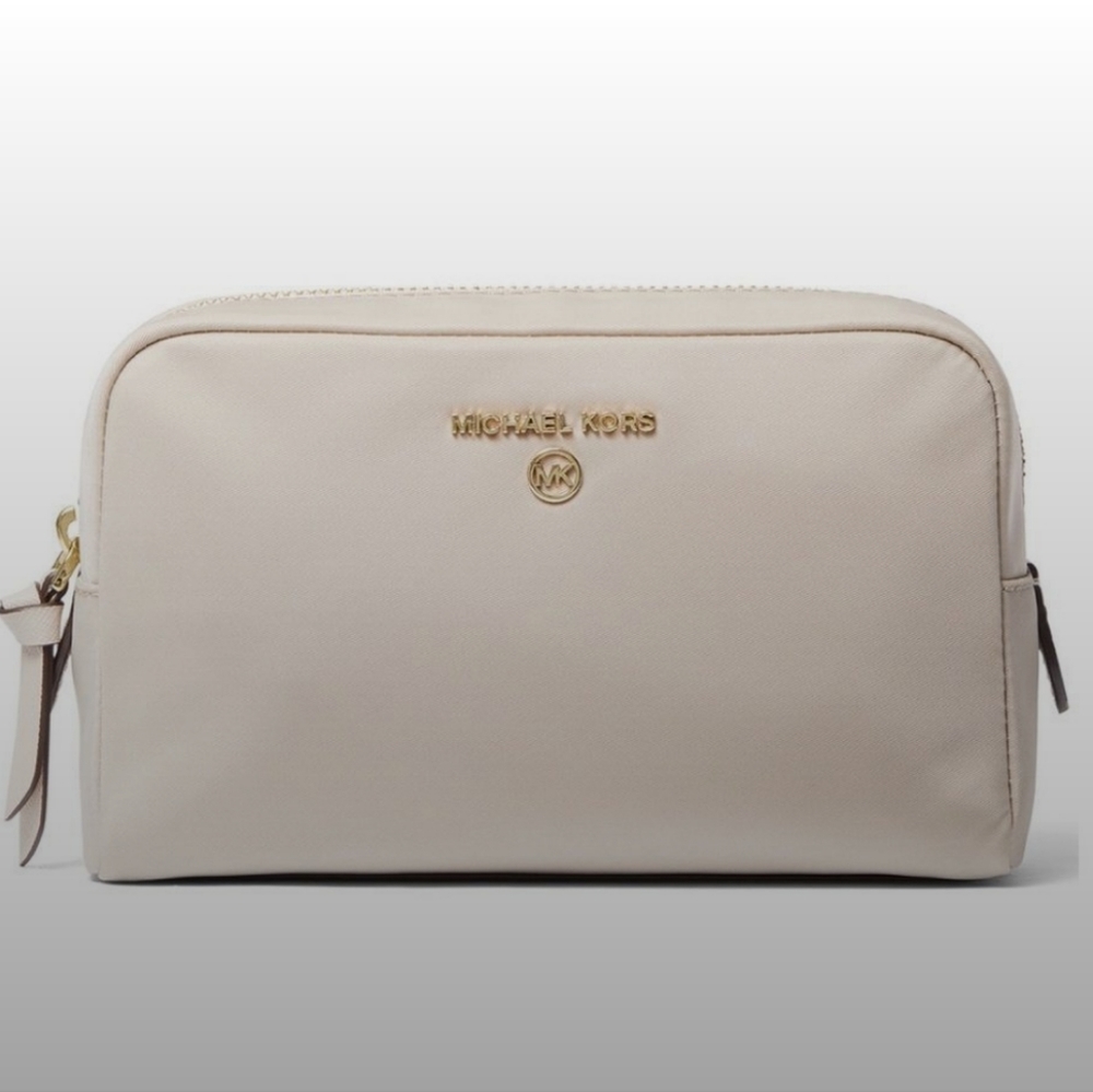 Michael Kors  mini zip nylon travel pounch.